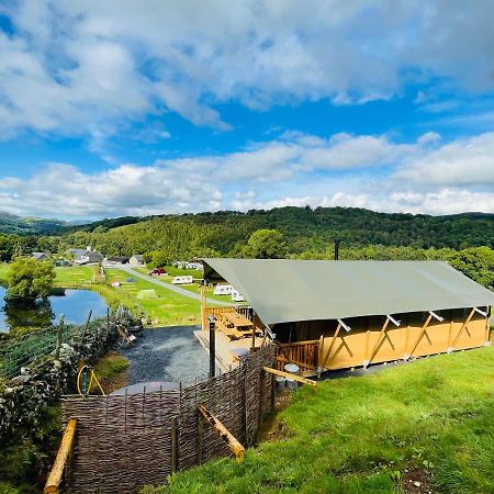 Mountain View Safari Tent With Hot Tub In The Heart Of Snowdonia Dolgellau Zewnętrze zdjęcie