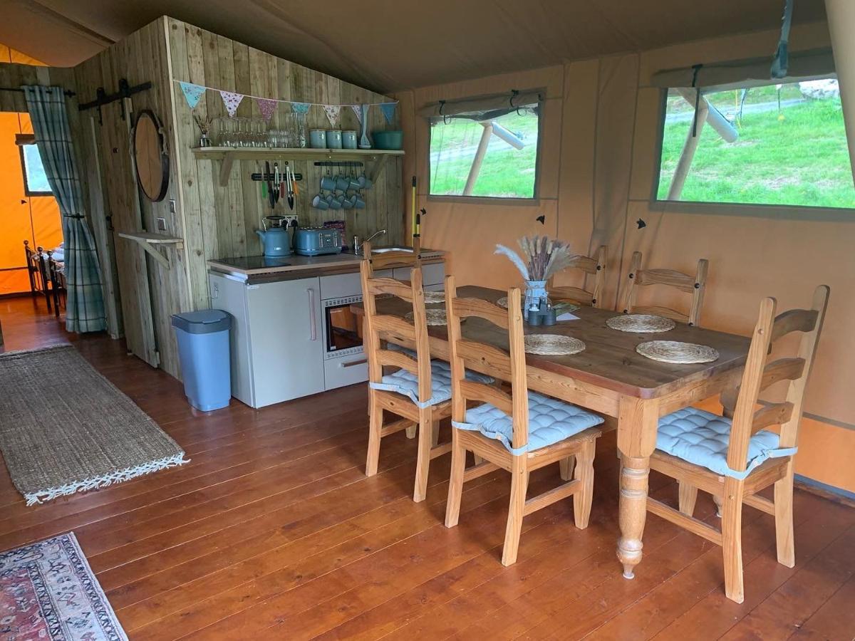 Mountain View Safari Tent With Hot Tub In The Heart Of Snowdonia Dolgellau Zewnętrze zdjęcie