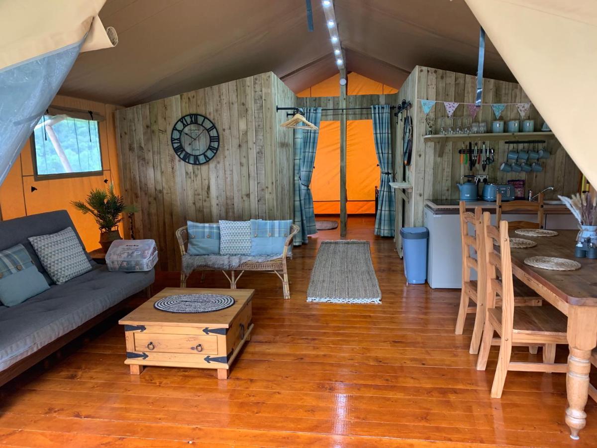 Mountain View Safari Tent With Hot Tub In The Heart Of Snowdonia Dolgellau Zewnętrze zdjęcie