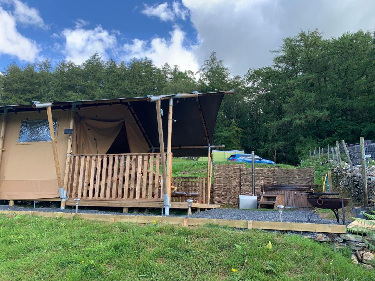 Mountain View Safari Tent With Hot Tub In The Heart Of Snowdonia Dolgellau Zewnętrze zdjęcie