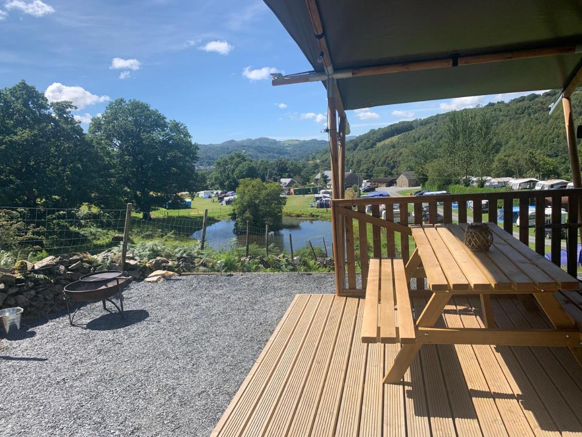 Mountain View Safari Tent With Hot Tub In The Heart Of Snowdonia Dolgellau Zewnętrze zdjęcie