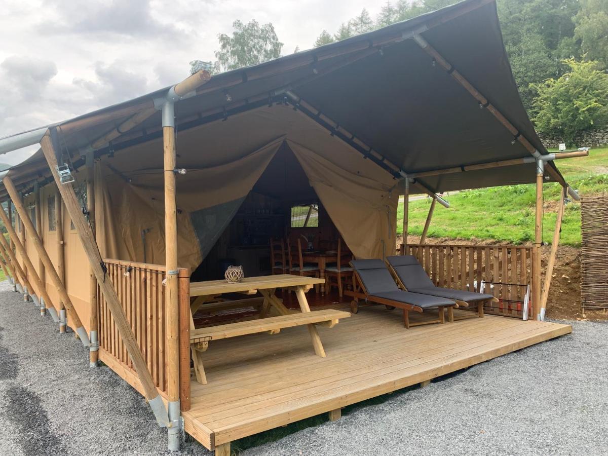 Mountain View Safari Tent With Hot Tub In The Heart Of Snowdonia Dolgellau Zewnętrze zdjęcie
