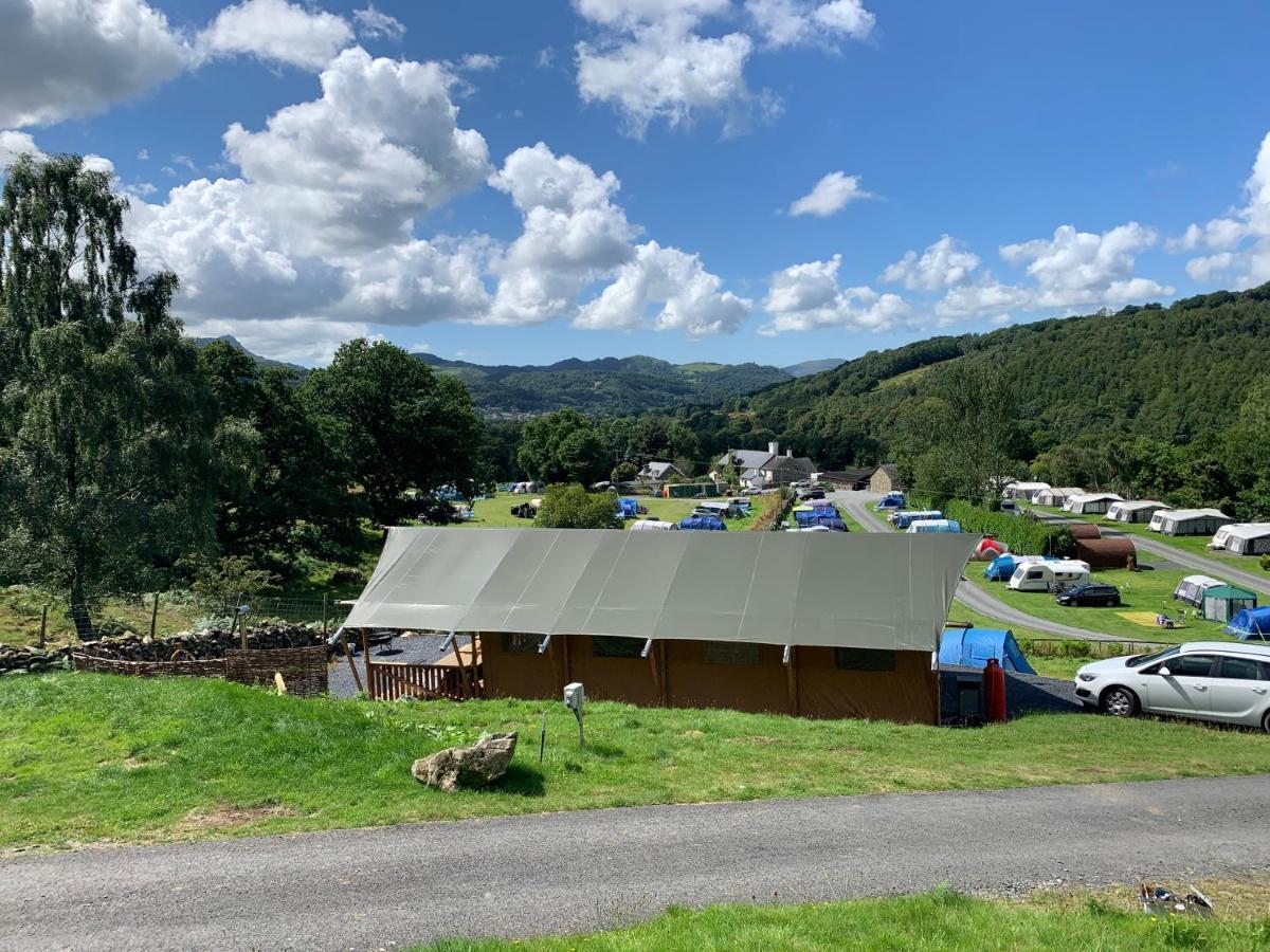 Mountain View Safari Tent With Hot Tub In The Heart Of Snowdonia Dolgellau Zewnętrze zdjęcie