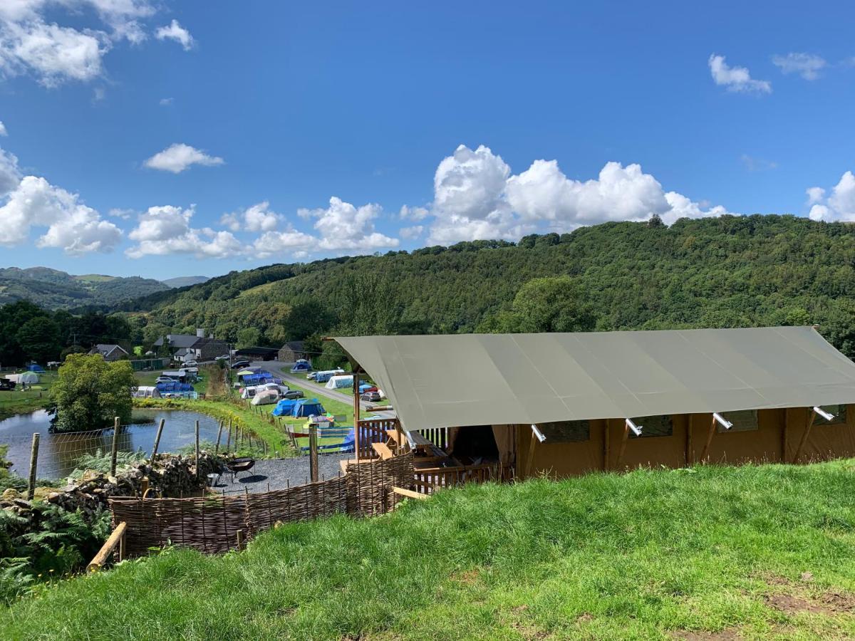 Mountain View Safari Tent With Hot Tub In The Heart Of Snowdonia Dolgellau Zewnętrze zdjęcie