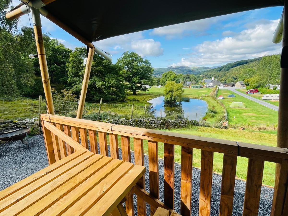 Mountain View Safari Tent With Hot Tub In The Heart Of Snowdonia Dolgellau Zewnętrze zdjęcie